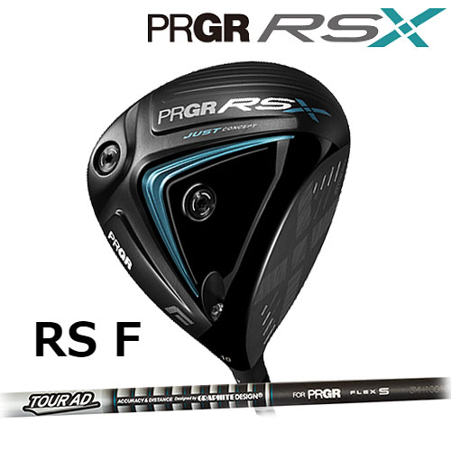 叩ける、強弾道【2024モデル プロギア RS X】RS F ドライバー RS F DRIVER Tour AD FOR PRGR シャフト カーボン 弾道コントロールシステム 可変機能付き 専用ヘッドカバー付き 日本正規品 SLEルール適合品 【ゴルフ】
