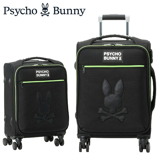 【サイコバニー】 ソフトCARRY ON LUGGAGE GIGAHOLD キャリーケース PBMG5FBB ナイロン 容量31リットル キーロック式TSA Psycho Bunny ヤマニ 2025モデル メンズ レディース 男性 女性 【ゴルフ】