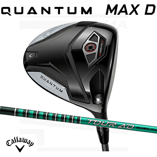 キャロウェイ QUANTUM MAX D ドライバークアンタム DRIVER 右用TOUR AD FI 5 矢がらCallaway 日本定め事品メンズ 成人男性頭顱取りまかなう付【貨物輸送無料】【ゴルフ】