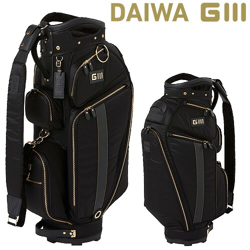 【2024真似形】ダイワ Glll キャディバッグ GB0424ナイロン×牛皮×ポリエステルDAIWA グローブライド G3ジースリー Caddie Bag9.0型 4.1kg 47in相応うメンズ 成人男性 キャディー御徒面子【貨物輸送無料】【ゴルフ】