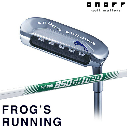 New！やさしいお助けウェッジ 【オノフ】2024モデル フロッグス ランニング WEDGE FROG’S RUNNING 右用 グローブライド ONOFF N.S.PRO 950GH neoシャフト スチール 男性 メンズ 【ゴルフ】