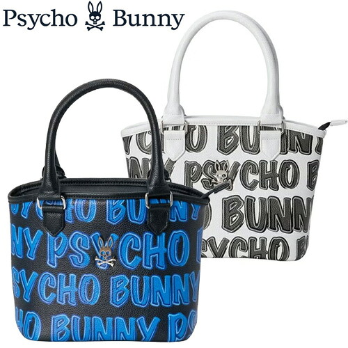 【サイコバニー】ラウンドバック EXCLUSIVE EDITIONPBMG6AB2W22cm / D12cm / H21cm合成皮革(PU) Psycho Bunnyカート ポーチ トートヤマニ 26SS 春夏【ゴルフ】｜ユアーズゴルフプラザ