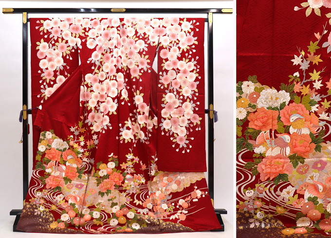 楽天市場】☆【下見OK】【十日町友禅 阿部佳雪】落款入◇未仕立て