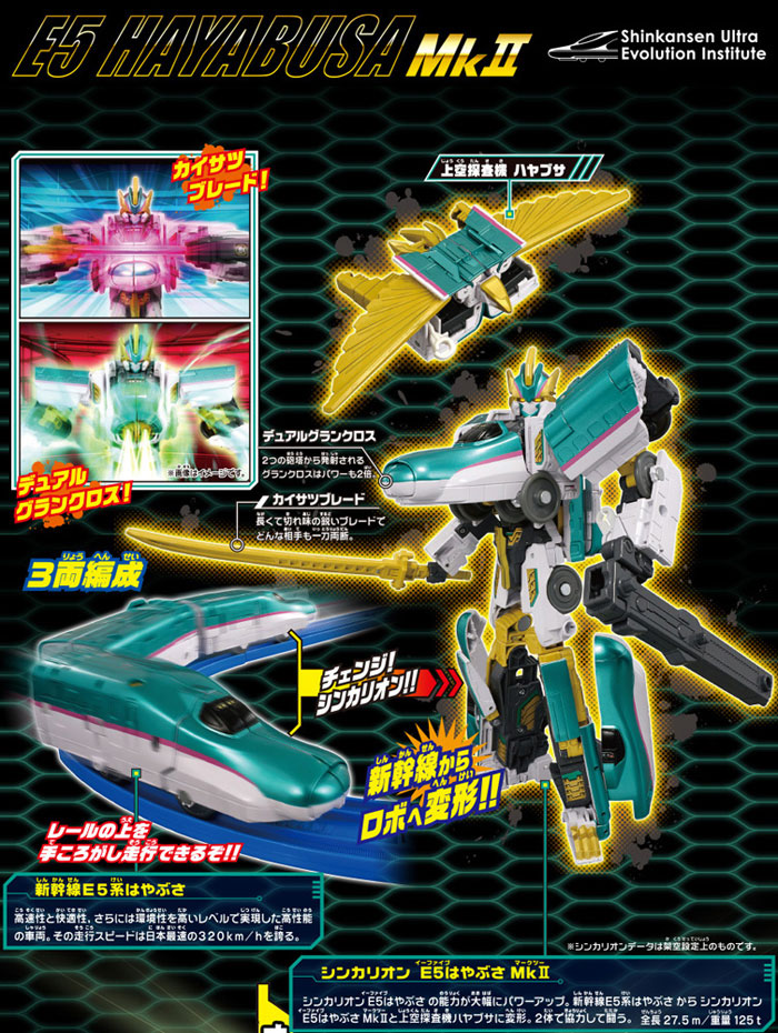 楽天市場 特典 Ultra Dvd 付属 プラレール 新幹線変形ロボ シンカリオン Dxs101 E5はやぶさ Mkii ユウセイ堂2 カード利用可能店