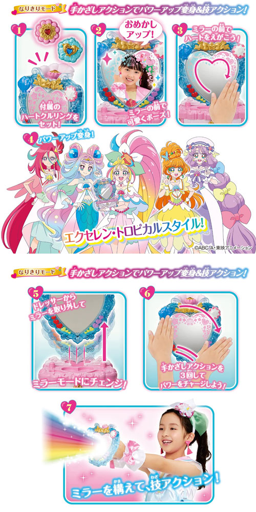 特典 限定ハートクルリング 付属 トロピカル ジュ プリキュア パワーアップ変身 トロピカルハートドレッサー Lindnercapital Com