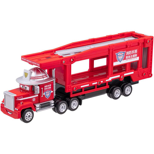 楽天市場】カーズ トミカ 現場へ急行!レスキューキャリアカー マック