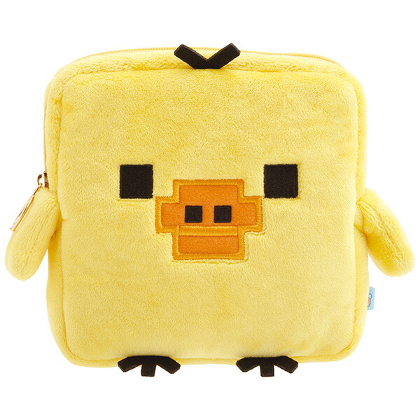 楽天市場】リラックマ カクカクぬいぐるみポーチ キイロイトリ