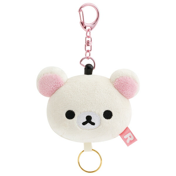 楽天市場】リラックマ ぬいぐるみリールキーホルダー(キイロイトリ