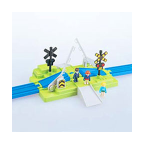 楽天市場 全品ポイント増量 プラレール J 27 プラキッズふみきりセット 情景部品 踏切 電車 鉄道玩具 タカラトミー ユウセイ堂1 ポイントアップ店