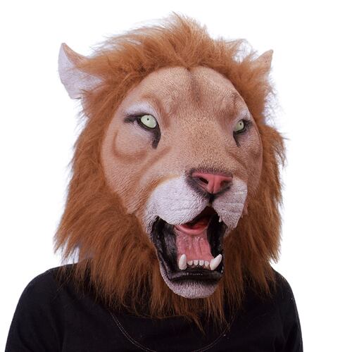 リアルマスク百獣の王ライオン新品未使用未展示物 リアルマスク百獣の王ライオン新品未使用未展示物 - メルカリ