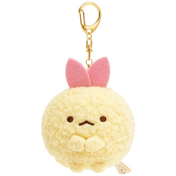 すみっコぐらし メゾンドフルール えびてんのしっぽ ぬいぐるみ マスコット すみっコぐらし」新キャラ「えびてんのしっぽ」や「チキップ