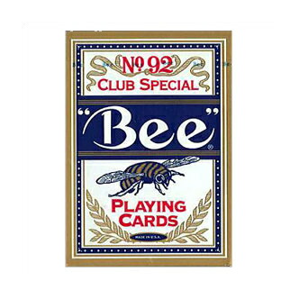 楽天市場】トランプカード ビーカード ポーカーサイズ (青/ブルー