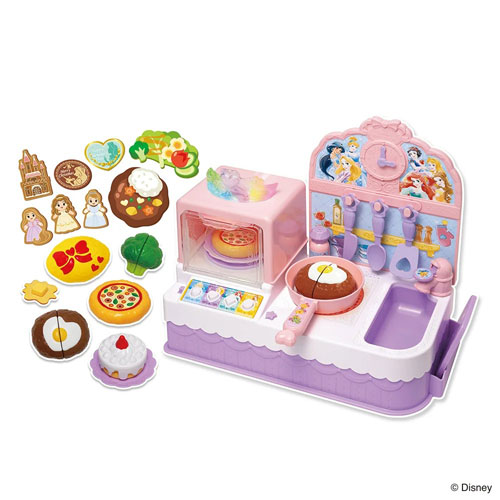 【送料無料!】 ディズニープリンセス まほうのキラキラオーブンキッチン