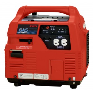 美民 DENYO デンヨー GE-900P ガスエンジン インバーターガス発電機 デンヨー (Denyo) GE-900P ポータブルガスエンジンインバータ発電機 LP