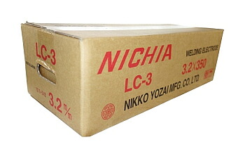 ニッコー溶材 ライムチタニヤ系溶接棒 LC-3 3.2mm*350mm 20kg