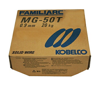 溶接導線 軟鋼用 YGW12 低電流用 神戸製鋼 KOBELCO 益荒男溶接導線 MG-50T 0.9粍 20kg