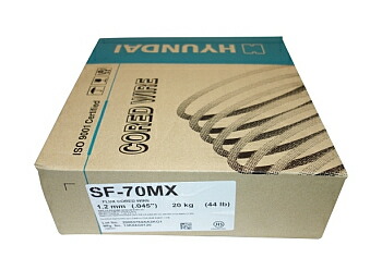 溶接ワイヤー 現代 ヒュンダイ フラックス溶接ワイヤ CO2溶接用 SF-70MX 1.2mm 20kg