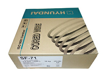 溶接ワイヤー 現代 ヒュンダイ フラックス溶接ワイヤ SF-71 1.2mm*15kg