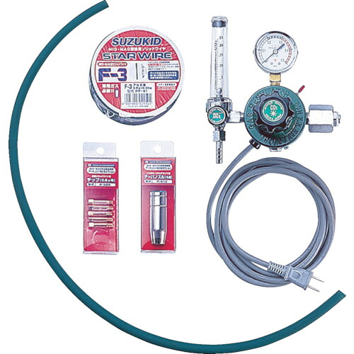 スター電器製造 スズキッド(SUZUKID) 半自動溶接機 アーキュリー用CO2溶接キット MCS-50|溶接用品の専門店 店