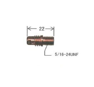 ダイヘン TIG溶接用コレットボディ 3.2mm 5個入り H36D10