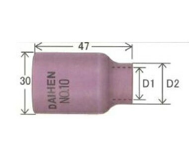 絶対一番安い Tigノズル ハイアンカップ ダイヘン Tig溶接用ガスレンズノズル セラミックノズル H394h03 No 10 5個入り 溶接用品の専門店 店 現金特価 Texastankworks Com