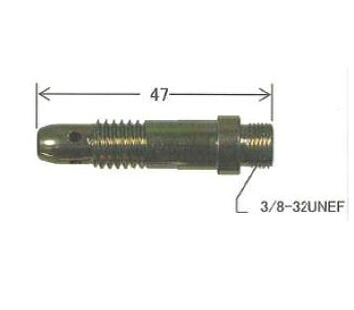 ダイヘン TIG溶接用コレットボディ 2.4mm 空冷用 5個入り H81C04