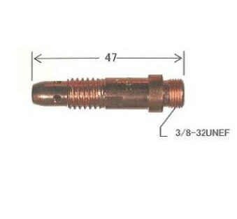ダイヘン TIG溶接用コレットボディ 3.2mm 銅タイプ 標準パーツ 5個入り H950C17｜溶接用品の専門店　店