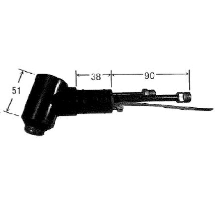 プラズマトーチボディ ダイヘン 旧ダイデン エアプラズマ切断用トーチボディ CT130G-00100｜溶接用品の専門店　店