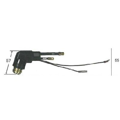 ダイヘン H1008B00 エアプラズマ切断トーチボディ 純正 CT-0552 / CTL-0552 対応 55A アングル形|溶接用品の専門店 店
