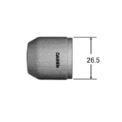 DAIHEN ダイヘン エアプラズマ切断用シールドカップ H769G01 5個入り 純正部品 安定アーク 保護ノズル｜溶接用品の専門店　店