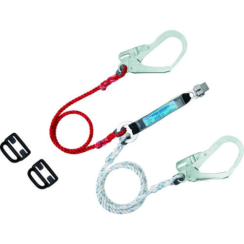 ランヤード 安全帯 フルハーネス 軽量 ツヨロン 藤井電工 ナイロンランヤード2本タイプ THL-99-DZ1-2R23-BP 新規格対応