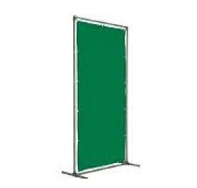 トラスコ （TRUSCO） 溶接遮光フェンス 単体型 固定足 深緑 （1500mm×1500mm） YF1515K-DG