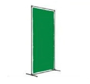 トラスコ （TRUSCO） 溶接遮光フェンス 単体型 固定足 緑 （1000mm×2000mm） YFBK-GN