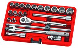 JTC 22pcs 9.5mmソケットセット JTCH322B 送料無料 メーカー直送|溶接用品の専門店 店
