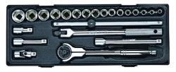 JTC 9.5mm 23PCSソケットセット JTCK3233 送料無料 メーカー直送|溶接用品の専門店 店