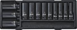 JTC 12.7mm 12PCS ディープインパクトソケットセット JTCK4121 送料無料 メーカー直送|溶接用品の専門店 店