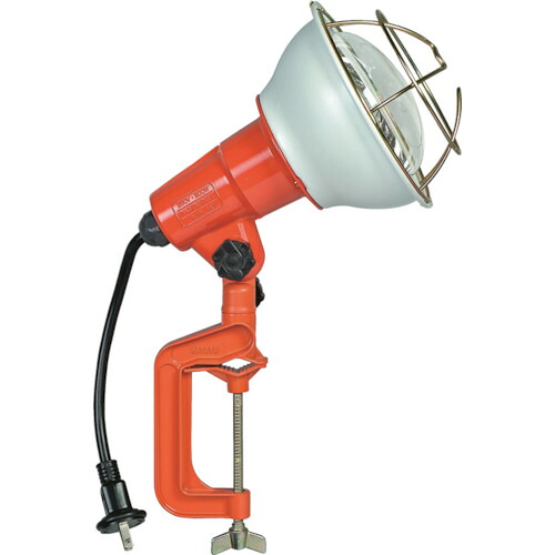 投光器 投光機 ハタヤ HATAYA 屋外用作業灯 リフレクターランプ バイス付 アース付 RE-505K