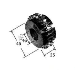 ダイヘン フラックスワイヤ用送給ロール (3.2mm) K183E00｜溶接用品の専門店　店