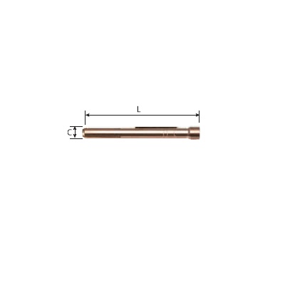コレット パナソニック Panasonic TIG溶接用コレット 1.0mm 10本 TEC01014
