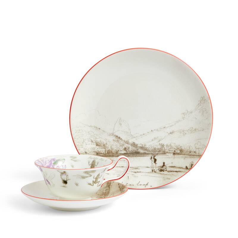 WEDGWOOD ウェッジウッド ヴォヤージュ オブ ザ ビーグル 3天下太平仕掛ける ブラジル連邦共和国