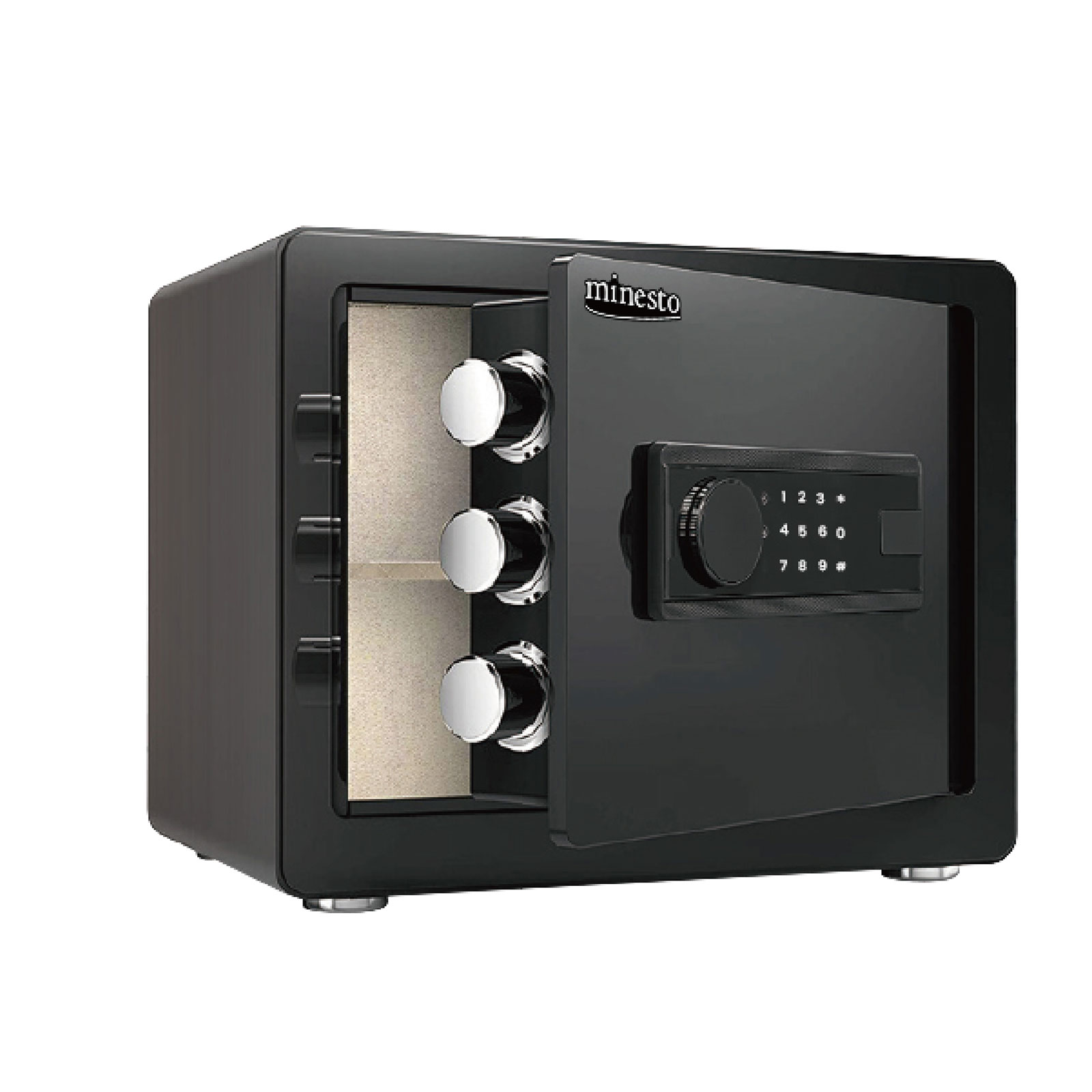 楽天市場】金庫 家庭用 小型 32.4L セキュリティーボックス テンキー