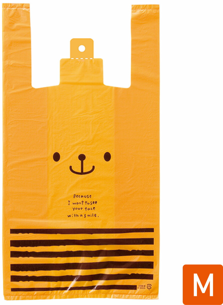 楽天市場】さくらレジバッグ M 100枚 (SKR-M) かわいい レジ袋