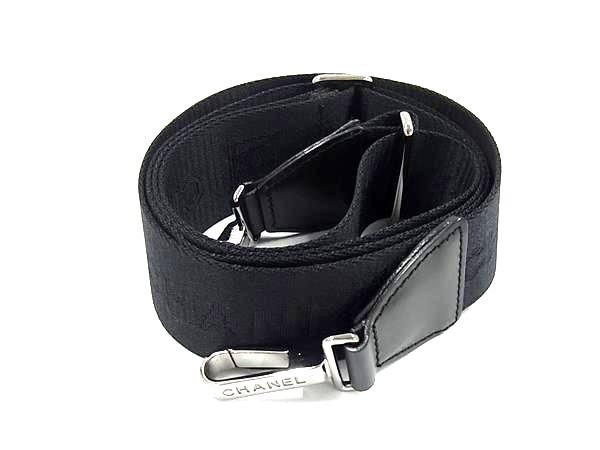 CHANEL ロゴ入りナイロンストラップ CHANEL ロゴ入りナイロンストラップ CHANEL ロゴ入りナイロン