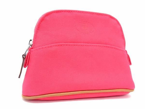 エルメス ピンクポーチ 小 楽天市場】【中古】エルメス ボリードポーチ25 レディース