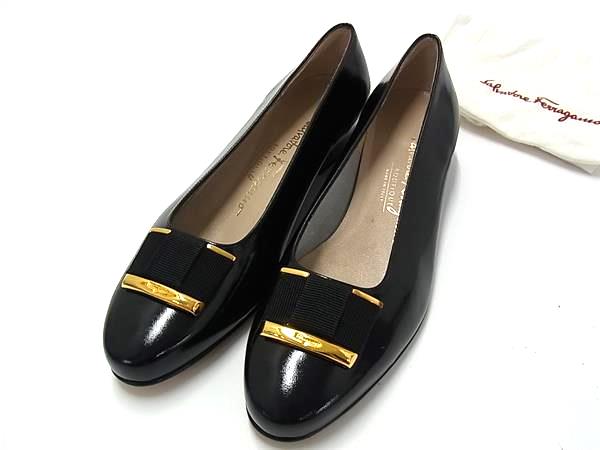 楽天市場】フェラガモ 靴 レディース リボンモチーフ ローヒール