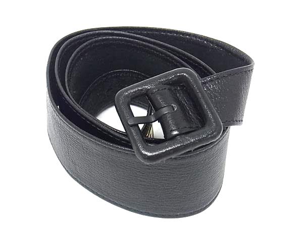 タグ付き　未使用　美品　YSL イブサンローラン　ベルト　レザー　金具　ホワイト ハイブランドセリーヌベルト おしゃれ 高級感 イブサンローラン ベルト