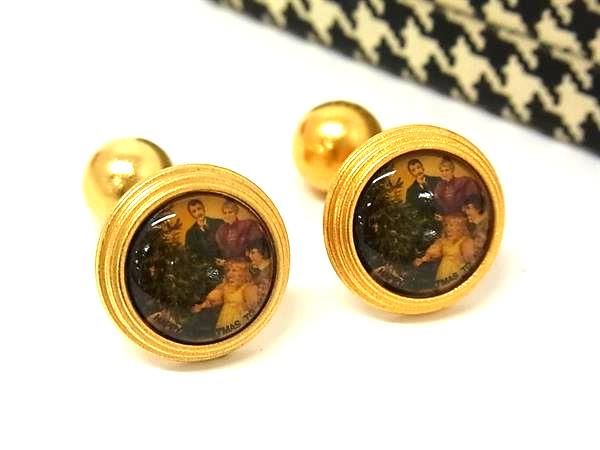 楽天市場】□極美品□ MERENGUE メレンゲ オニキス カフスボタン