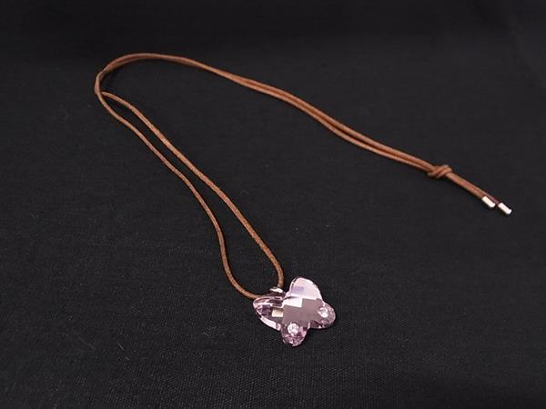 美品 箱付き　SWAROVSKI スワロフスキー　 テントウムシ ネックレス バイセル公式】【在庫一掃】 スワロフスキー てんとう虫モチーフ