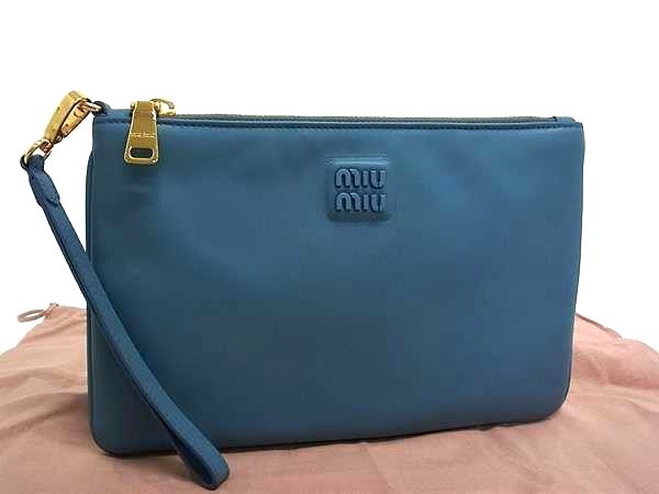 miu miu デニム ポーチ miu miu デニム ポーチ miu ミュウミュウ MIUMIU ポーチ マルチ