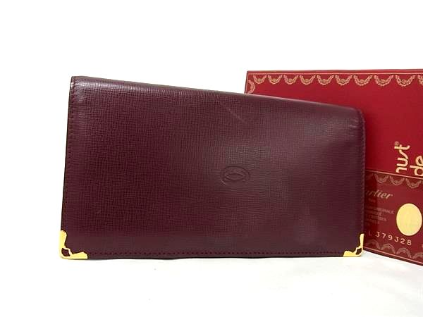 新品未使用✨Cartier カルティエ　長財布　マストライン　ボルドー　レザー 楽天市場】□極美品□ Cartier カルティエ マストライン レザー